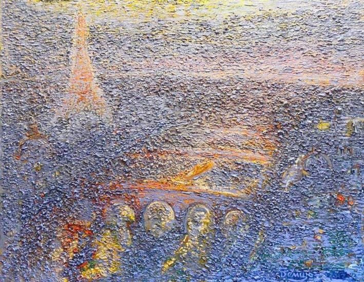Painting «Paris», oil, canvas. Painter Demtsiu Mykhailo. Buy painting