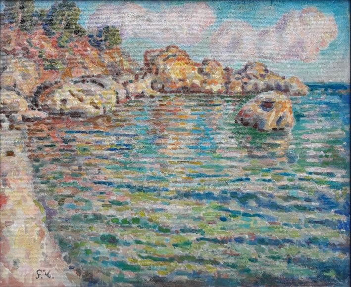 Painting «Sea», oil, canvas. Painter Chudnovsky Roman. Buy painting