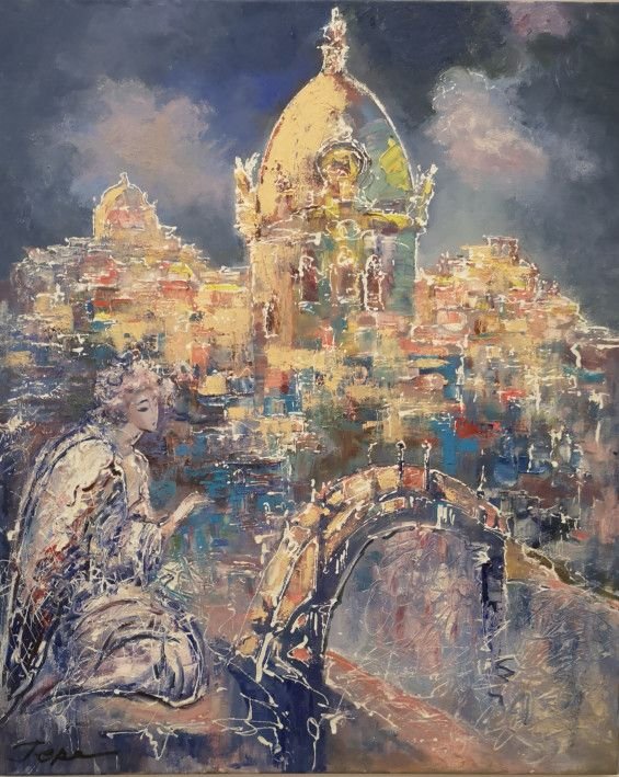 Картина «Венецианские купола», масло, холст. Художница Герасименко Наталья. Купить картину