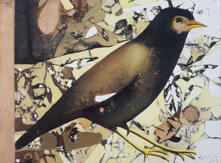 Картина «Таїландський птах», олійні фарби, полотно. Художниця Куліш Катерина. Купити картину