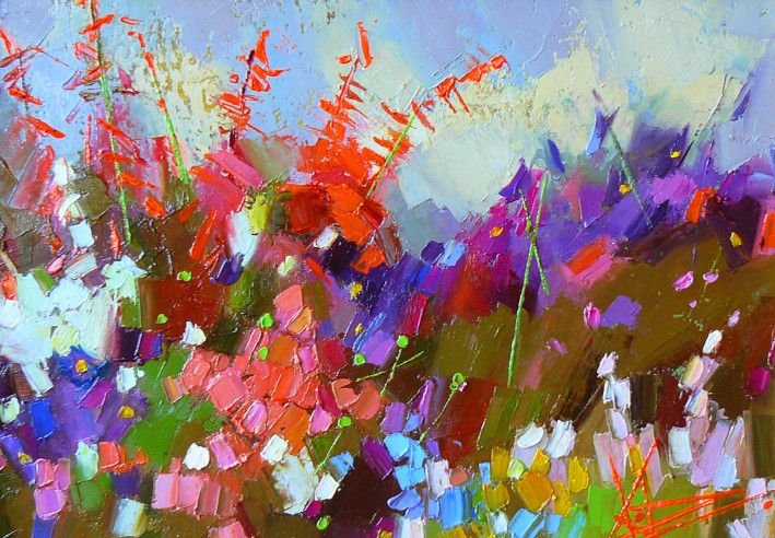 Painting “Colorful September“