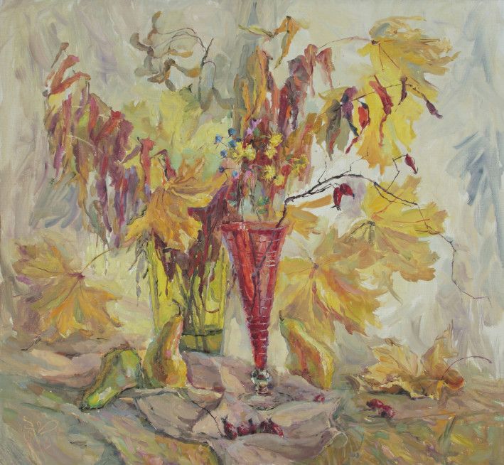 Painting «Autumn», oil, canvas. Painter Brazhnyk Olena. Buy painting