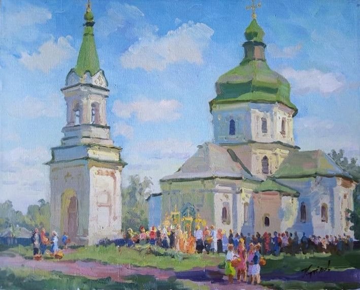 Painting «Transfiguration», oil, canvas. Painter Kutilov Yurii. Buy painting