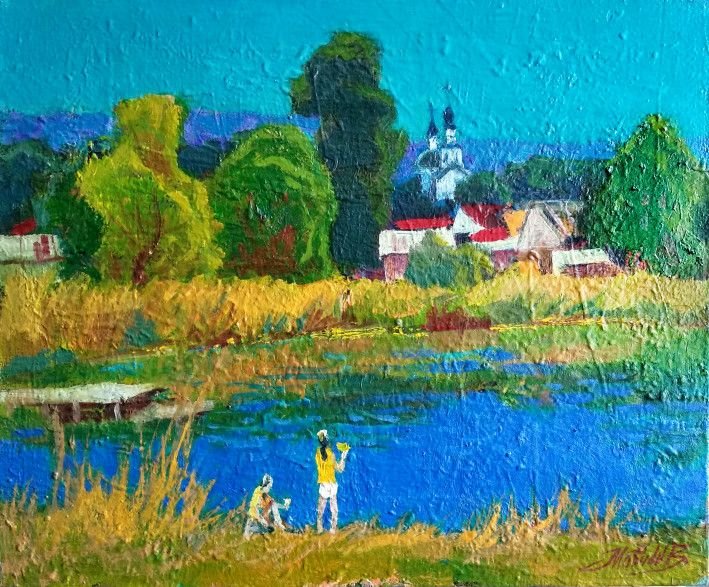 Painting «Summer», oil, canvas. Painter Movchan Vitalii. Buy painting