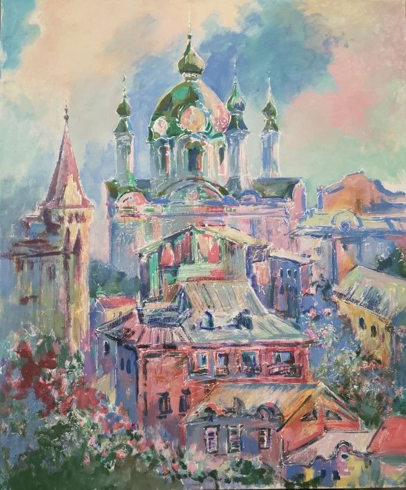 Картина “Киев Андреевская церковь”