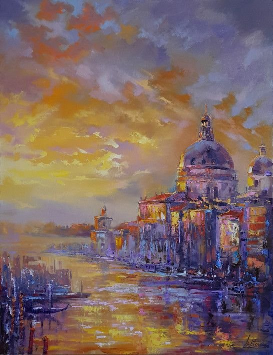Картина “Гранд Канал в Венеции”