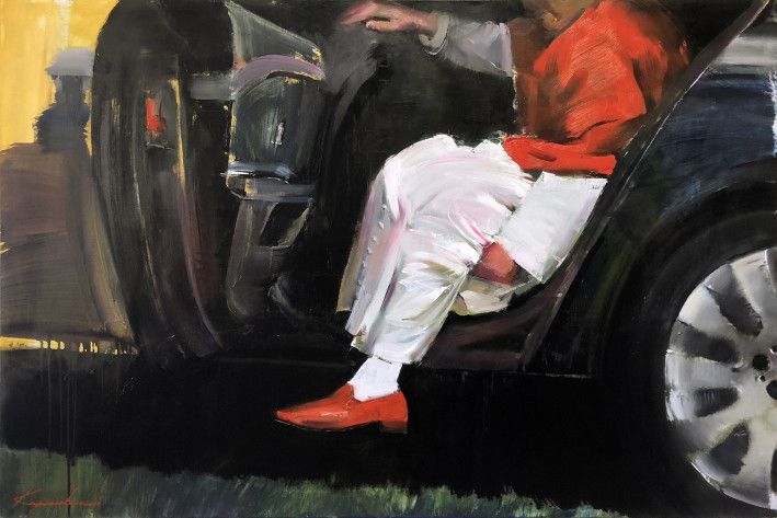 Painting «POPE», oil, canvas. Painter Korniievskyi Serhii. Buy painting