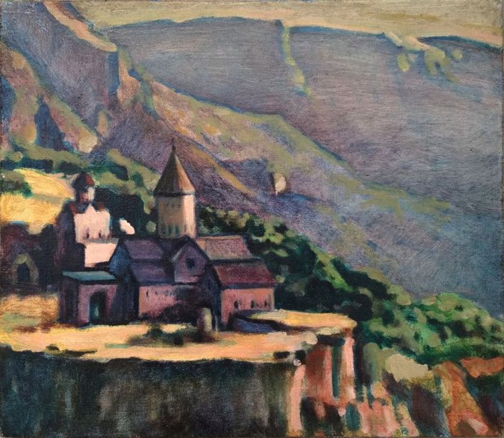 Painting «Tatev Monastery», oil, canvas. Painter Timoshenko Vladimir. Buy painting