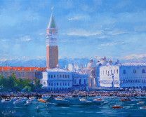 Картина “Венеция с высоты птичьего полета”