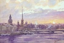 Картина “Панорама, Санкт-Петербург”