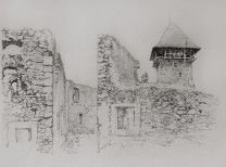 Картина “Руины замка”