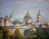 Painting “Lviv Rainbow”