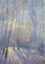 Painting “Winter forest”