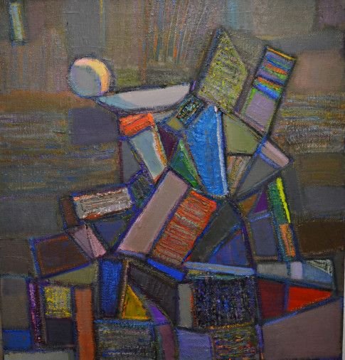 Painting «Equilibrium», oil, canvas. Painter Rubanov Oleksii. Sold