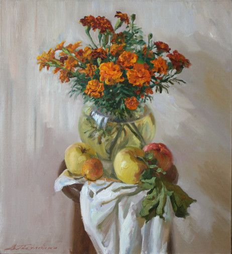 Painting «August still life», oil, canvas. Painter Pavlenko Leonid. Buy painting