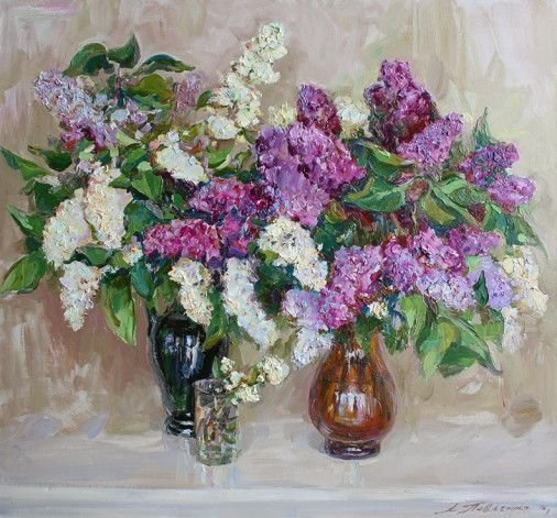 Painting «Lilac», oil, canvas. Painter Pavlenko Leonid. Buy painting