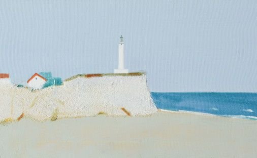 Картина «Сонячний пляж», акрил, полотно. Художник Некраха Ігор. Купити картину