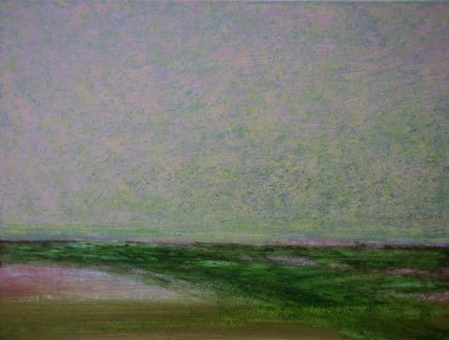 Картина «Мовчазний степ», олійні фарби, полотно. Художниця Дзиндра Ірина. Купити картину