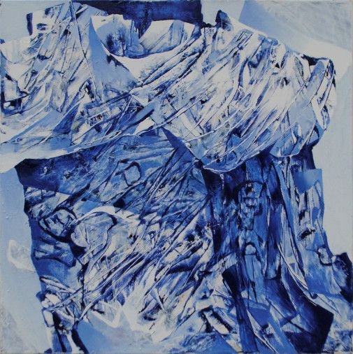 Картина «Гра в морських тюленів під айсбергом», олійні фарби, полотно. Художниця Куліш Катерина. Купити картину