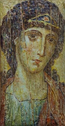 Painting «The face of the archangel», oil, wooden board. Painter Pavlenko Oleksandr. Buy painting