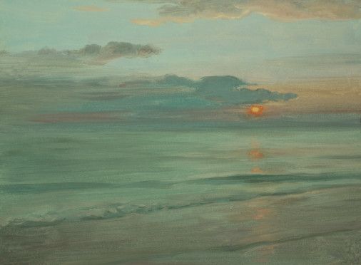 Painting «Calm at sea», acrylic, paper. Painter Korinok Viktor. Buy painting
