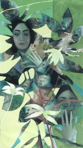 Картина «Життя Балі», олійні фарби, полотно. Художниця Куліш Катерина. Купити картину