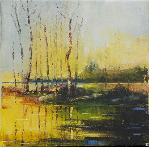 Painting «After the Spring Rain», oil, canvas. Painter Bahatska Nataliia. Buy painting