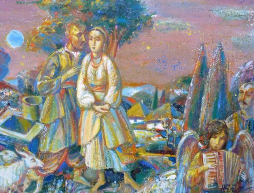 Painting «Date», oil, canvas. Painter Boliukh Mykola. Buy painting