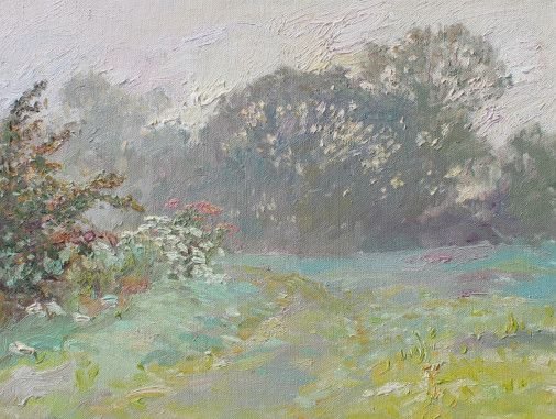 Painting «Morning. Mist», oil, canvas. Painter Gunchenko Svіtlana. Buy painting