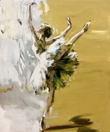 Painting «Tenderness of dance», oil, acrylic, canvas. Painter Tymchuk Mykhailo. Sold