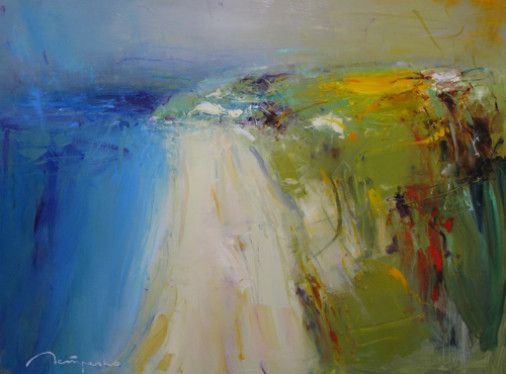 Painting «Beach», oil, canvas. Painter Petrenko Iurii. Buy painting