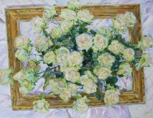 Painting «Presented by you», oil, canvas. Painter Susharnyk Anna. Buy painting