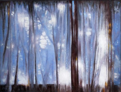 Painting «In the moonlight», oil, canvas. Painter Protsenko Iryna. Buy painting