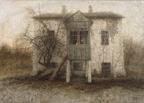 Painting «Abandoned house», oil, canvas. Painter Pavlenko Oleksandr. Buy painting