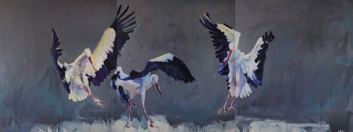 Painting «Dance. Triptych», oil, canvas. Painter Melnyk Ihor. Buy painting