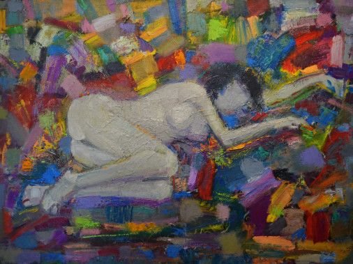 Painting «Colourful dreams», oil, canvas. Painter Rubanov Oleksii. Buy painting