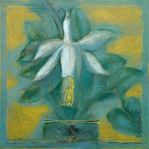 Painting «Flower», oil, canvas. Painter Chumachenko Viktor. Buy painting