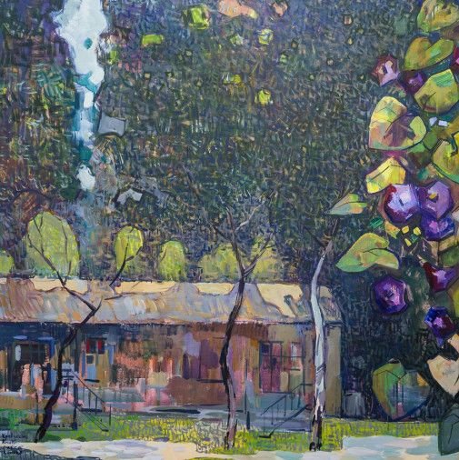 Painting «In Sedniv», oil, canvas. Painter Lunov Oleh. Sold