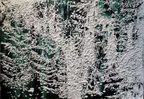 Картина «Чистый снег», масло, холст. Художник Стецык Ярема. Продана