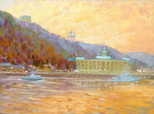 Painting «Kyiv/ Landscape», oil, canvas. Painter Lytovchenko Borys. Buy painting