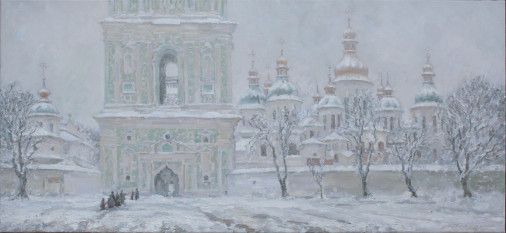 Painting «Snowy Sophia», oil, canvas. Painter Pavlenko Leonid. Buy painting