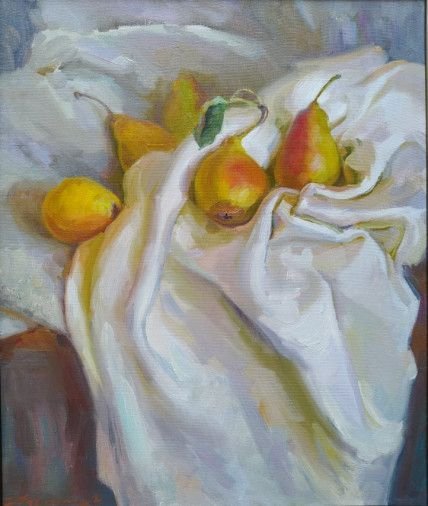 Painting «Pears», oil, canvas. Painter Pavlenko Leonid. Buy painting
