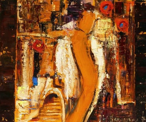 Painting «Dance №1», oil, canvas. Painter Bahatska Nataliia. Buy painting