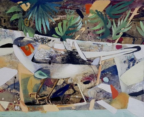 Painting «Flying to the tropics», oil, canvas. Painter Kulish Kateryna. Buy painting