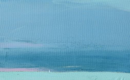 Картина «Дождливое небо. Чёрное море», акрил, холст. Художник Некраха Игорь. Купить картину