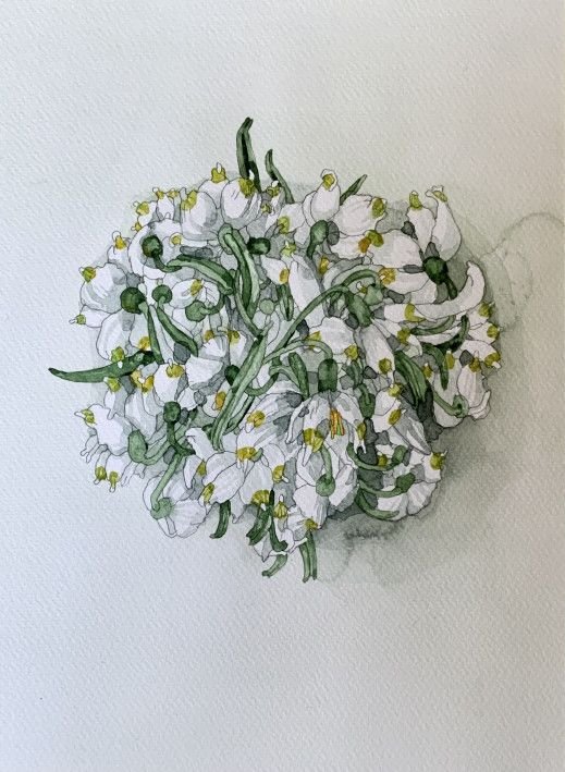 Painting «spring bouquet», watercolor, paper. Painter Bulkina Anna. Buy painting