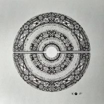 Картина “Геометрический портал”