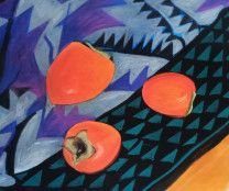 Painting “Three persimmons”