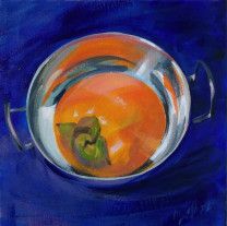 Painting “Fruit. Persimmon”