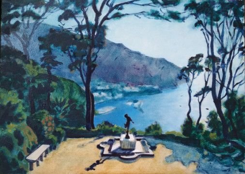 Painting «Evening on Capri», oil, hardboard. Painter Timoshenko Vladimir. Buy painting